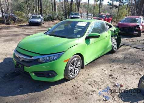 2017 Honda Civic Ex-T из США, поврежденный, VIN 2HGFC3B34HH354087